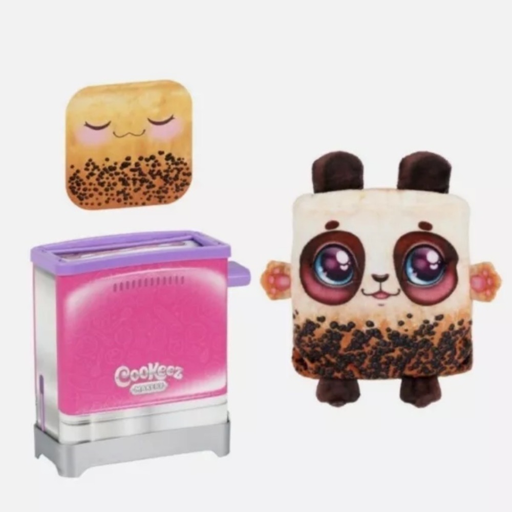 Cookeez Makery Toasty Treatz PANDA AU CHOCOLAT Toaster Oven Plush NEW